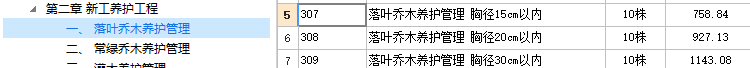  对于内蒙古新建工程后期维护，我应使用哪个养护定额清单？