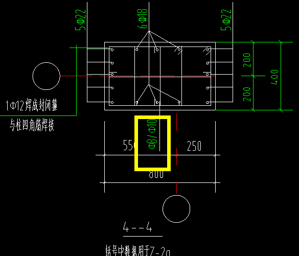  看到的黄框代表什么？这是什么类型的筋？