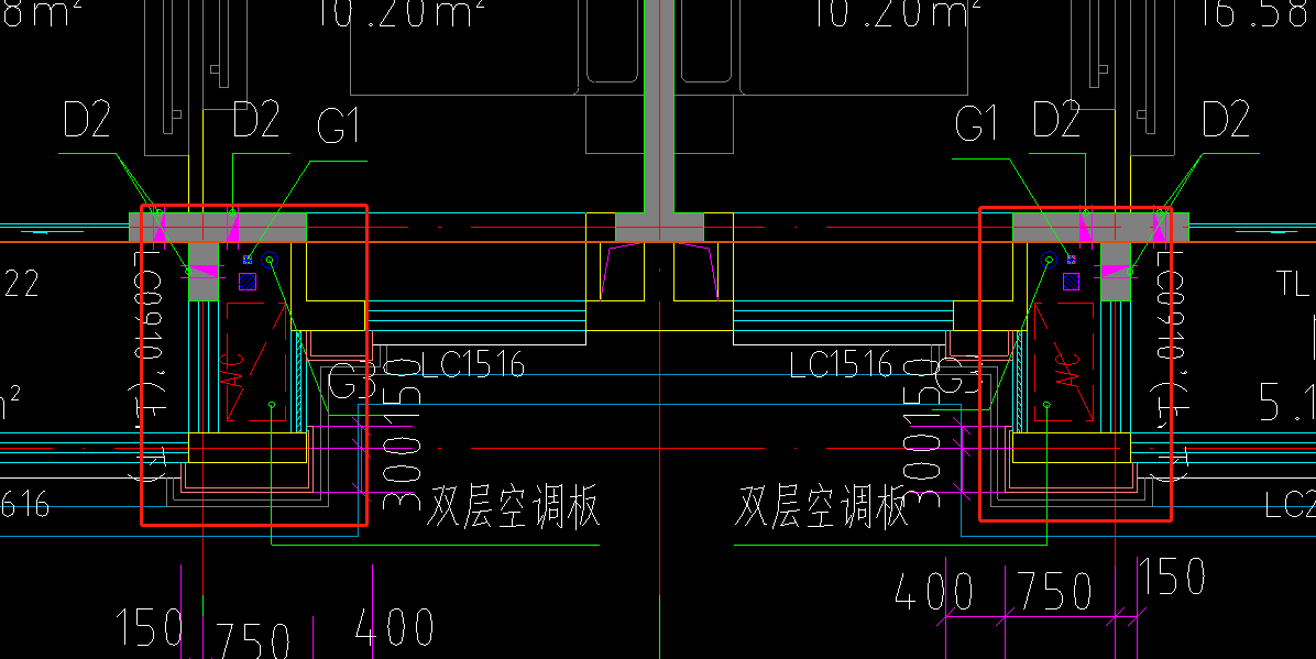  空调间隔算入建筑面积吗？