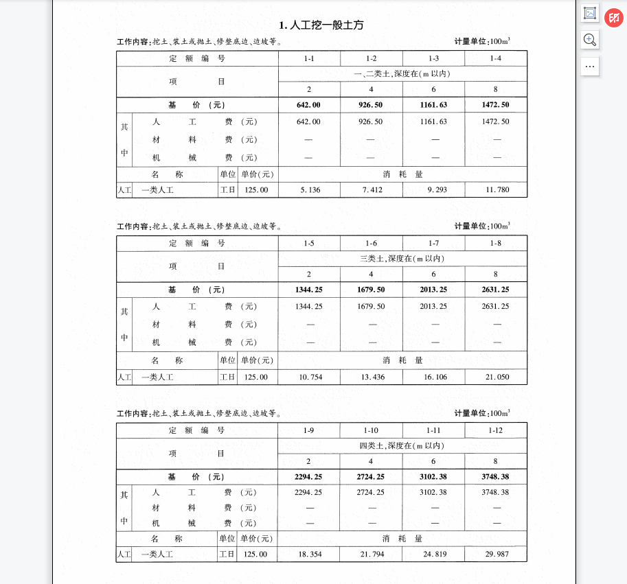  创建的清单指引只包含1-1到1-3，其他定额子目为何遗漏？