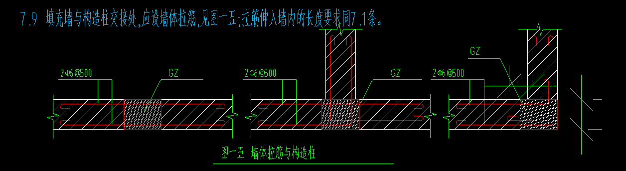  门窗旁的构造柱需不需要额外加拉筋？其他钢筋处又该如何处理？