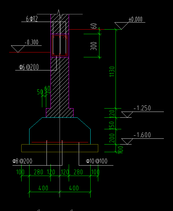  如何在土建图纸上精确绘制墙面？我这样操作正确吗？