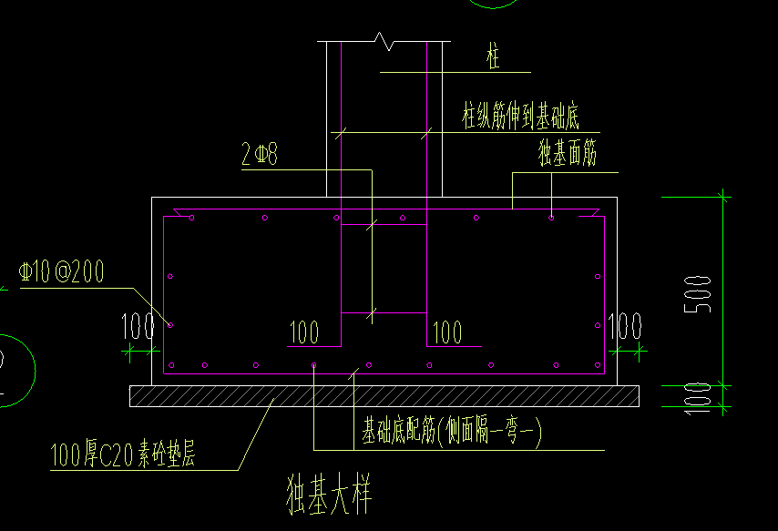  可以将独基的配筋设计用于桩承台吗？