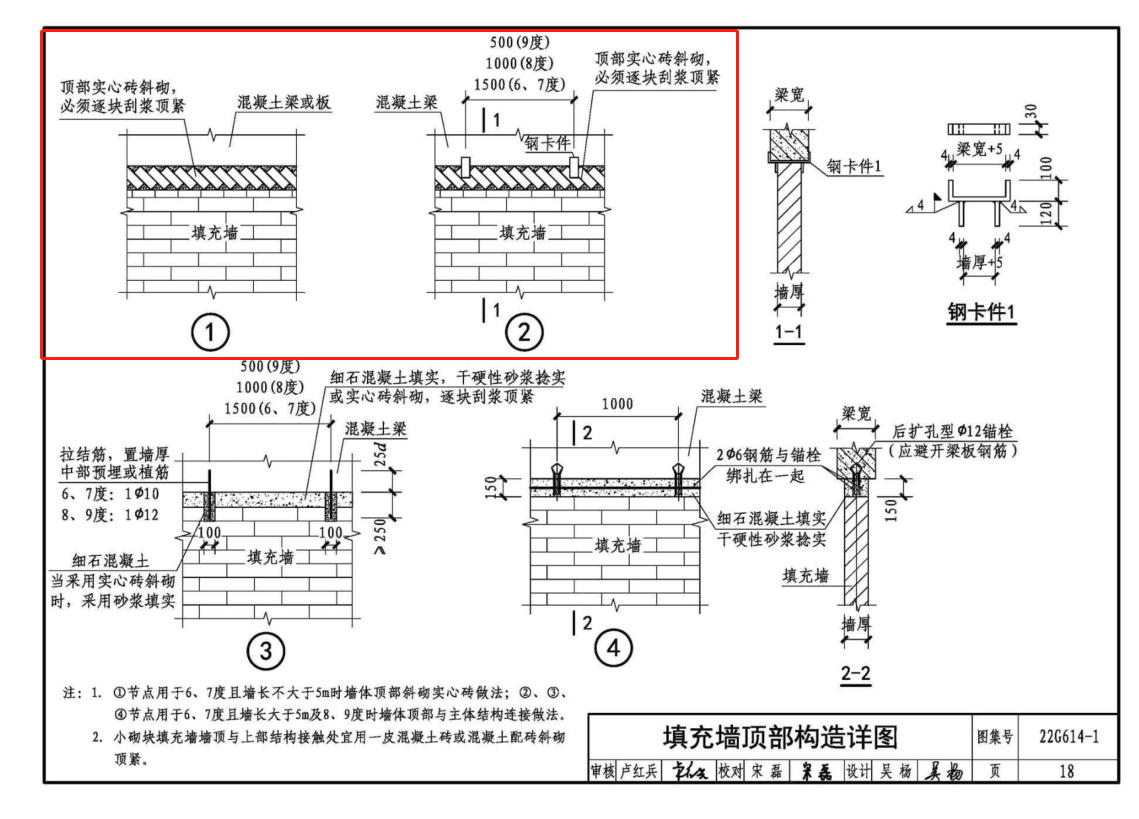  查询砌体墙木楔塞缝的标准依据是什么？