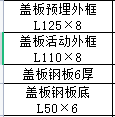  请教专业人士：如何计算活动盖板上特定钢材的重量？