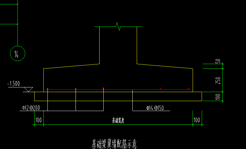  请教一下，如何在条形基础与基础梁图纸中正确输入翼缘板钢筋？