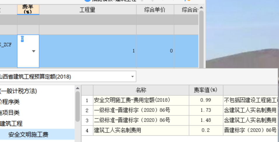  实名制费用的具体来源是什么？措施费费率为什么全部为零？
