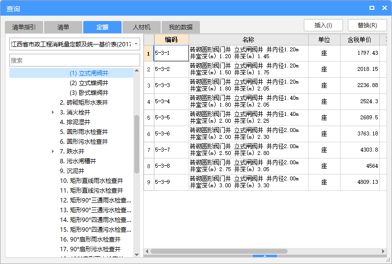  DN65管径在1.2米深度下的安装定额如何处理？