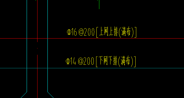  看到筏板上的密布钢筋是双层双向设计吗？