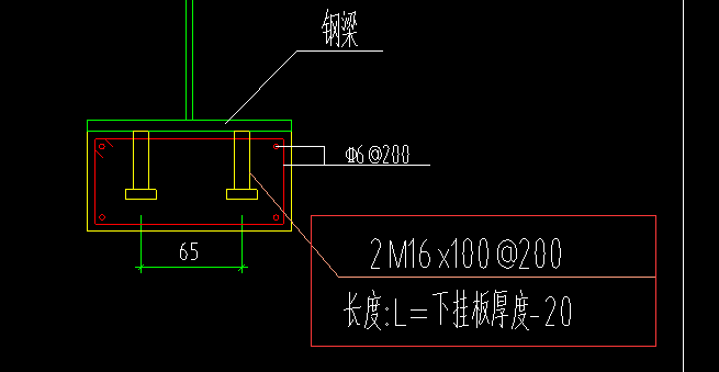 如何计算这种锚栓的规格或承载力？