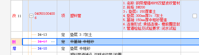  该如何选择中粗砂的合适子目：D4-17还是4-10？
