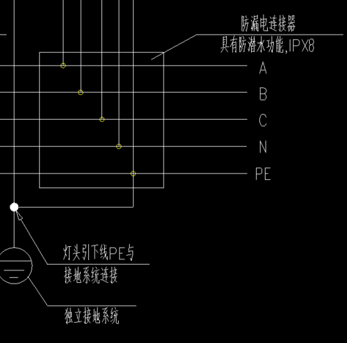  我需要多少个BY-B-35防漏电连接器给1盏路灯？（YJV-5*16电缆主线如何计算）