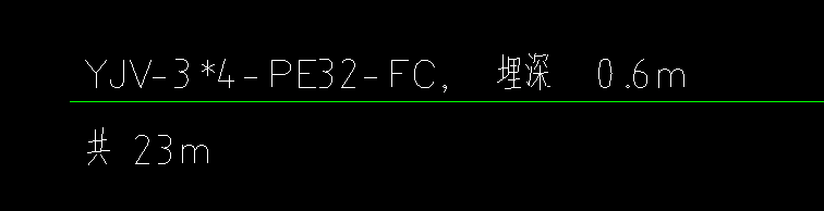  该如何解读YJV-3*4-PE32-FC的电缆型号含义？