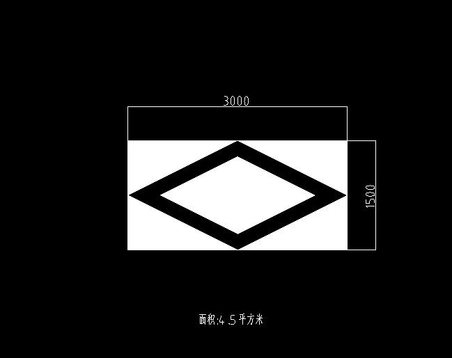 求解：交通6M菱形标线的具体标准尺寸是多少？