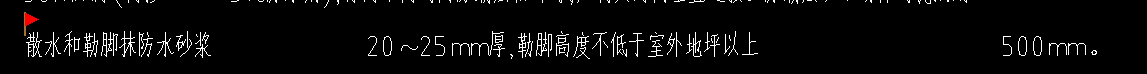  如何计算20-25mm厚的散水防水砂浆每平方米所需用量？