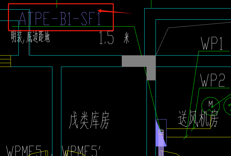  配电箱型号ATPE-B1-SF1的含义是什么？
