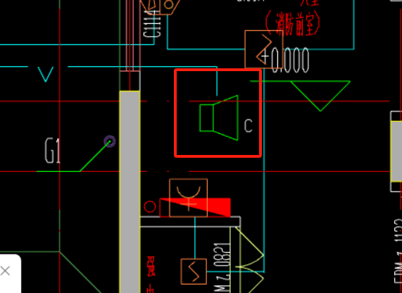  该如何识别火灾报警系统的火灾应急广播扬声器C？